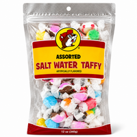 Buc-ee's Assorted Saltwater Taffy (12 oz Bag)