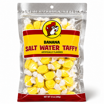 Buc-ee's Banana Saltwater Taffy (12 oz)