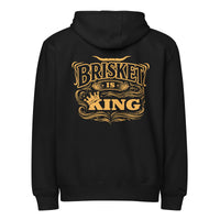 Brisket is King | Premium Black BBQ Hoodie