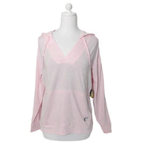 Buc-ee's Light Pink Women's V-Neck Pullover Hoodie