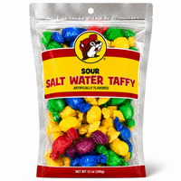 Buc-ee's Sour Saltwater Taffy (12 oz Bag)