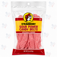 Buc-ee's Sour Power Candy Belts